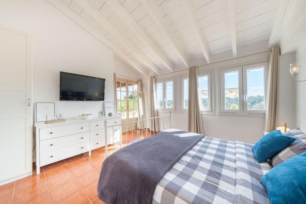 Magnifica Villa Tranquila En El Centro De Mallorca Biniali  Экстерьер фото